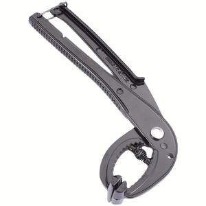 TEMU 내열성 트레이 집게 / 냄비 팬 그립퍼, 알루미늄 합금 소재, 미끄럼 방지 핸들, 인체공학적 경량 내구성 가정용 & 야외 사용, 뜨거운 접시, 그릇, 스톤 쿡웨어, 그리들, 캐서롤에 적합 – 베이킹, 바베큐, 야외 요리 및 서빙용 다목적 주방 도구