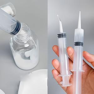 TEMU 투명 플라스틱 정밀 드로퍼 병 - 화장품, 샴푸, 향수, 로션, 크림 샘플용 | 무취 리필 가능 여행용 디스펜서 (흰색 캡) | 투명 디자인 | 플라스틱 소재, 액체 추출기,향수 샘플,세련된 컨테이너, 스타일,가벼운 소재,위생적인 보관,샘플 컨테이너,뷰티 애호가,DIY 화장품|트래블보틀|향수