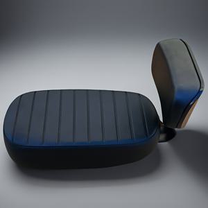 TEMU 1개 두꺼운 하이웨이스트 자전거 뒷좌석 쿠션 등받이 지지대 - 부드러운 질감, 스타일리시한 디자인, 튼튼한 구조, 통근, 여행, 산악 자전거에 적합