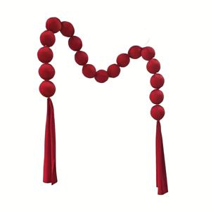 TEMU 18개 5cm 크리스마스 리스 세트, 홈 벽난로 선반, 크리스마스 트리, 계단 난간, 실내/야외 파티 장식용, 휴일 장식,계절 장식,벨벳 리스,클래식 크리스마스 장식,내구성 있는 가랜드, 축제 장식,휴일 화환,장식용 볼,홈 데코레이터,파티 플래너