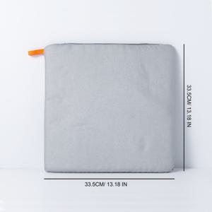 TEMU 레톤 HTV 공예용 고급 핫 프레스 패드 - 11.8x11.8인치 열 절연 전사 패드, 인체공학적 손잡이 포함, 휴대용 내구성 그레이 크래프트 매트, DIY 비닐 데칼, 머그컵, 폰 케이스, 히트 프레스 액세서리, 쉬운 세척 표면