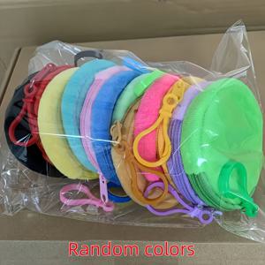 TEMU 다양한 색상의 미니 동전 주머니 12개 팩, 캐주얼 스타일의 컬러풀 백팩용 작은 지퍼형 동전 보관 가방, 기계 세탁 가능 무프린트 디자인, 여성용 휴가 선물 및 결혼식 샤워, 졸업 시즌 액세서리