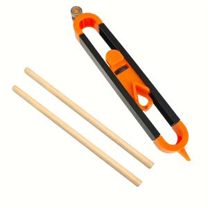 TEMU 이 3pcs 정밀 윤곽 마킹 도구 세트 (윤곽 자 1개 + 연필 2개)는 잠금식 조절 가능한 연필 홀더가 특징이며, 타원형, 목공 라인, 드로잉, 모양 그리기를 요구하는 목공 프로젝트에 적합합니다.