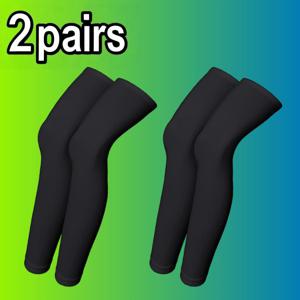 TEMU 전신 압박 레그 슬리브, 여름용 아이스 쿨링 스포츠 사이클링 및 농구용 남녀공용 (2쌍 또는 6쌍 선택 가능)