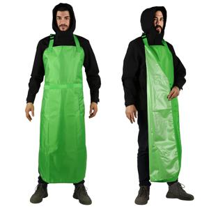 TEMU 1개, 녹색 두꺼운 정원 잔디 깎기 앞치마, 수납 포켓 포함, 착용 간편, 정원 깎기 및 가드닝 트리밍에 적합, 실용적인 앞치마,기능적 디자인,강화된 스티칭, 앞치마,야외 작업자,취미 농부