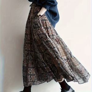 TEMU 여성 맥시 드레스 - 플로이 A라인 스커트, 탄성 있는 드로스트링 허리, 어스톤 컬러 (브라운/블랙/베이지/레드/블루/티얼/그레이/화이트/블랙) - 파티, 축제, 캐주얼 복장을 위한 포멀 & 캐주얼 의상 - 올 시즌 우아한 드레스|여름원피스