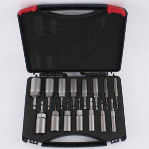 TEMU 미끄럼 방지 그립이 있는 자석 임팩트 너트 드라이버 세트 - SAE/미터 너트 5.5-19mm (0.22in-0.75in)용 헤비 듀티 자석 소켓 렌치, 1/4