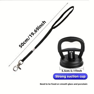 TEMU 조절 가능한 반려동물 목욕 고정 장치 - 강력한 탈출 방지 강아지 & 하네스 스타일 조끼, 젖은 면도 및 스프레이용, 모든 사이즈 적합 (강아지/고양이) - 목욕 및 그루밍 용품|강아지옷