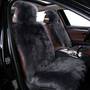 TEMU 겨울 차량용 시트 쿠션 - 플러시 인조 양피 커버, 부드러운 폼 충전재 따뜻한 미끄럼 방지 운전석/좌석 패드, 대부분의 차량에 적합, 휴대용 압축 가능, 탈착식 커버 (다양한 색상)