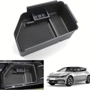 TEMU For Kia EV6 GT-Line 2021-2024 2025 ABS 센터 콘솔 보관함/암레스트 트레이 조직자 장갑 상자 대체용