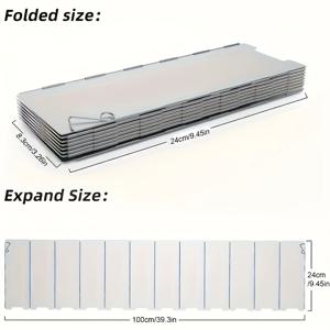 TEMU 알루미늄 합금으로 만들어진 휴대용 접이식 , 야외 사용을 위한 디자인으로 캠핑 스토브를 바람과 열을 집중시키는 보호 기능을 제공합니다. 네 가지 스타일로 제공되는 미니 는 9, 8, 10, 또는 12개의 패널로 구성되어 있으며, 야외 요리용 필수 액세서리가 됩니다.