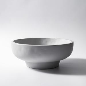 TEMU 대형 콘크리트 베이스볼: 스타일리시한 센터피스로 주방 카운터를 높여보세요 - 현대적인 장식용 볼로 입구 테이블 키 보관, 내구성 있는 돌 재질, 현대적인 스타일, 잡지 없는 집 장식 및 조직에 완벽, 식품 접촉 없음