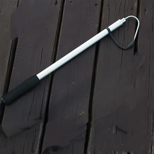 TEMU 1개 접이식 텔레스코픽 낚시 훅 - 고무 핸들, 내구성 강화 합금 & 스테인리스 소금물 보트 낚시용품, 가볍고 휴대용 바다 낚싯대, 카약, 대형 게임 낚시 장비용