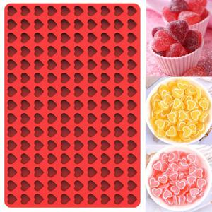 TEMU BPA 프리 실리콘 하트 초콜릿 몰드 by Awoo - 150 캐비티 미니 캔디 몰드, 젤리, 아이스, 왁스, 발렌타인 데이, 크리스마스, 어머니의 날 & 조부모의 날, 무하람 축하에 이상적