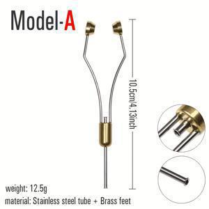TEMU 1pc 플라이 묶는 도구, 표준 묶는 스레드 보빈 홀더, 낚시 플라이 루어 후크 매듭, DIY 낚시 도구