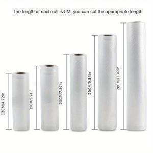 TEMU 12+15+20+25+28cm x500cm 세트, 다양한 사이즈 포함