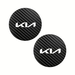 TEMU KIA 차량 내부 미끄럼 방지 그립 매트 - 미끄럼 방지 차량 바닥 매트, 방수 및 스크래치 방지, 컵 홀더가 있는 인체공학적 디자인, KIA KN 모델에 적합, 간편한 설치, 내구성 있는 고무 소재