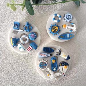 TEMU 3pcs, 선박 케이크 장식 금형, 바다 표류 병 초콜릿 캔디 실리콘 금형, 컵케이크 토퍼, 쿠키, 껌, 마르지팬, 푸딩, 무스, 점토, 점토, 수지, 목욕탕 폭탄, 비누