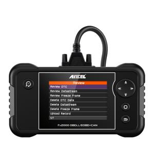 TEMU ANCEL FX2000 Pro 차량 OBD2 스캐너 | ABS SRS 변속기 에어백 OBDII 스캐너 진단 도구, 차량 엔진 코드 리더기, 차량 스캔 도구, 작동 전압 ≤36V, 배터리 없음
