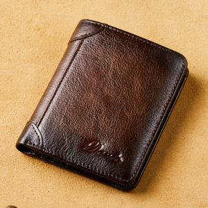 TEMU 남성용 보석형 블랙 레더 RFID 지갑 - 얇고 다중 보관함을 갖춘 안전한 지퍼 클로저, 데이, 크리스마스, 또는 일상 사용을 위한 완벽한 선물, 일상 지갑 | 지갑 | 내구성 있는 지퍼 클로저|카드지갑