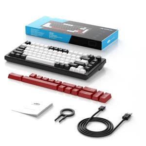 TEMU MageGee 75% 기계식 게임용 키보드|키캡|키캡