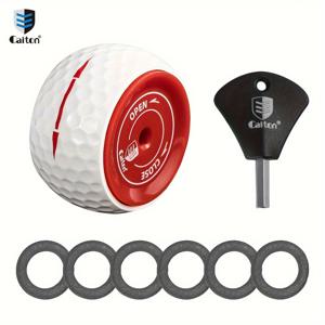 TEMU 카이톤 골프 퍼터 연습 공, 프로 골프 트레이닝 보조, 가변 무게, 시각적인 움직임 추적 - 퍼팅 스킬, 안정성, 정확성 및 자신감 향상, 골프 애호가를 위한 이상적인 선물