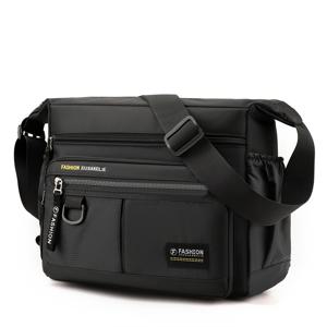 TEMU 남성용 다기능 숄더백, 캐주얼 대용량 비즈니스 여행용 소형 슬링백, 패션 스토리지 크로스바디백|슬링백|남자가방|여행용크로스백