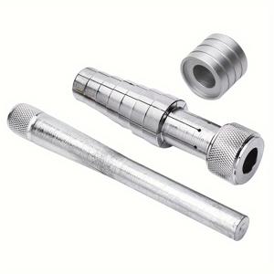 TEMU 1개 금속 반지 스트레처 확대기, 조절 가능한 반지 크기 맨드렐, 밴드 확장기 리사이저 도구, DIY 쥬얼리 만들기, 손가락 반지 크기 조절, 느슨한 반지, 결혼 반지, 망치 액세서리 포함|반지|반지사이즈