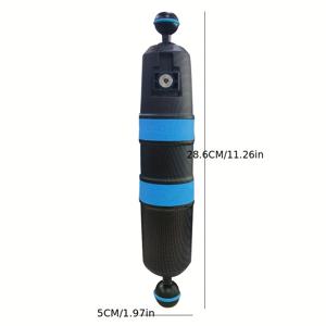 TEMU 1개 헤비듀티 다이빙 부력 암 (Nauticam 베요넷 마운트 포함) - 수중 암, 견고한 구조, DSLR/캠코더용 디자인 & 밸러스트 시스템, 플래시 호환 - Nauticam 하우징 호환 (전자 장치 불필요) - 전문 및 레크리에이션 다이빙 사진 촬영에 이상적, 스쿠버 다이빙 액세서리,스쿠버 다이빙 장비 액세서리,다이빙 액세서리,다이빙 액세서리