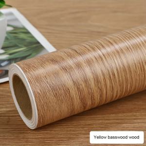 TEMU 우드 그레인 시트지 - 자가 점착식 제거 가능 벽지, 밝은 & 갈색 나무결 패턴, 반광택 마감, 캐비닛, 가구 및 벽에 간편하게 부착, 우드 시트지, 가구 리메이크, 자연스러운 나무 질감, 간편한 필 앤 스틱