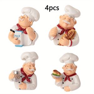 TEMU 4개 세트 카툰 전원코드 정리기, 셰프 플러그 후크, 강력 접착 후크, 창의적인 플러그 정리기 홀더, 토스트 피규어, 베이크드 밀크 피규어, 플러그 정리기 홀더 3.6oz, 거실 장식, 친구 선물, 크리스마스 선물, 후크