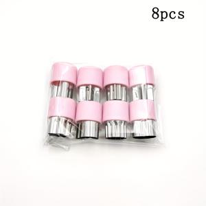 TEMU 8-팩 과일 프린트 나비 모양 파스타 몰드, 작은 만두 커터, 쿠키 프레스 몰드, 주방 가제트 세트, 스테인리스 스틸, 식품 접촉 안전, 전기 불필요