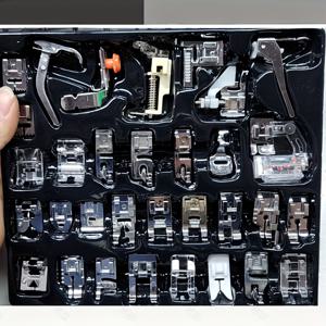 TEMU 32개 재봉틀 용품 프레서 풋 세트, 재봉틀 풋 키트