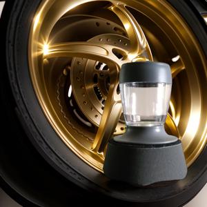 TEMU 1개 프레스형 자동차 광택왁스 어플리케이터, 자동차, , 타이어 왁싱용. 개별 포장으로 균일한 발림성과 페인트에 부드러움