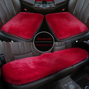 TEMU 3개 짧은 플러시 시트 쿠션 - 매우 편안하고 두꺼운, 마이크로화이버 표면, 등받이 없는 디자인, 여행 및 출퇴근에 적합한 세탁 가능한 자동차 시트 쿠션 - 부드럽고 따뜻하며 편안한 겨울용 자동차 액세서리 - 추운 날씨에 따뜻하게 유지