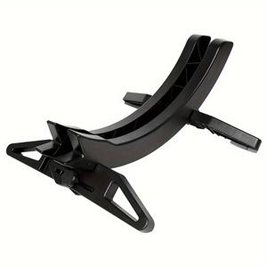 TEMU 조절 가능한 자전거 주차 스탠드 - 튼튼한 ABS, 도로 및 산악 자전거용 바닥 장착 디스플레이 랙, 분리 가능한 디자인과 안전한 베이스, 블랙