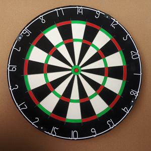 TEMU 집에서의 엔터테인먼트를 위한 18인치 경쟁용 다트보드, 6개의 하드팁 다트가 있는 내구성 있는 18인치 다트 타겟