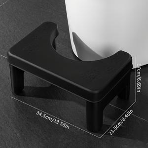 TEMU 1개 화장실 스툴 가정용 두꺼운 화장실 스퀴트 성인 및 노인의 발 스툴 임산부용 발 스툴