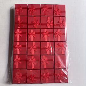 TEMU 24개/팩, 고품질, 아름다운 장식 상자, 목걸이, 귀걸이, 반지, 팔찌를 위한 보석 선물 상자, 종이 상자, 선물 상자, 리본으로 감은 상자, 결혼식 장식 상자, 크리스마스 선물 상자.