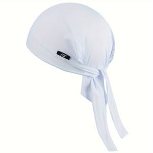 TEMU ZM 남성용 폴리에스터 헤드랩 모자 - 뜨개질 원단 해적 모자 넥타이 달린 자전거 타기, 달리기, 야외 활동용 - 손세탁 가능, 통기성, 흡습 발산, 조절 가능 - 크리스마스, 할로윈, 추석, 새해, 독립 기념일 - 혼합 색상