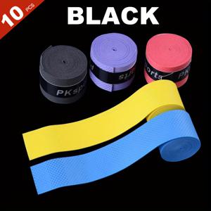 TEMU 10개 팩 유니버설 테니스 라켓 그립 테이프 - 땀 흡수, 미끄럼 방지, 내구성 있는 폴리에스터 섬유, 테니스, 배드민턴 및 버블 테니스를 위한 향상된 제어력