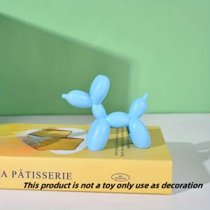 TEMU 1개의 현대 미니어처 풍선 강아지 조각상, 창의적인 추상 만화 예술, 수지 수집품 조각상, 가정, 거실, 침실 장식, 사무실 책상, TV 캐비닛, 크리스마스, 부활절, 추수감사절, 데이, 졸업 선물에 이상적