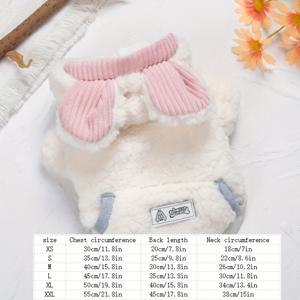 TEMU 코지 펫 후드 자켓 | 플러시 패딩 겨울 코트 (소형~중형 강아지 및 고양이용) | 핑크 보우 타이 칼라 | 스냅 버튼 클로저 | 가을과 봄에 딱 좋은 개 코트