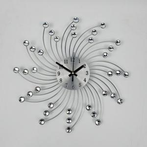 TEMU 1개 현대적 무소음 벽시계 - 세련된 블랙 메탈 디자인과 추상적인 원형 패턴, 배터리 구동(AA/5), 거실 및 식당 공간 장식에 완벽, 현대적인 공간을 위한 중립 스타일, 중립적인 홈 데코