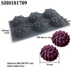 TEMU 세인트 안나 플로럴 케이크 몰드 - 우아한 레이어드 꽃무늬 베이킹 몰드 (케이크, 캔들, 초콜릿용) - 식품급 실리콘 소재, 층층이 디자인 - 크리스마스, 결혼식, 생일, 발렌타인데이에 완벽한 아이템 - 쉬운 탈형, 고급 디테일, 고품질 재료, 장식 도구, 이벤트 플래너