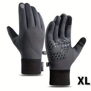 TEMU 남녀 모두를 위한 야외 스포츠를 위한 터치스크린 풀 핑거 장갑