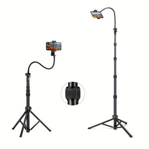 TEMU 88인치 아이폰용 유연한 고스넥 삼각대, 휴대폰 카메라 삼각대, 휴대용 셀룰러 스탠드, 알루미늄 여행용 삼각대, 셀카 및 비디오 녹화용, 아이폰 및 호환, 보관 가방 포함 (배터리 미포함), 모바일 스탠드 홀더, 촬영용 폰 스탠드