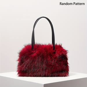 TEMU 가을과 겨울을 위한 봉제 싱글 숄더 핸드백, 세련된 버건디 백, 격식을 갖춘 파티 이브닝 백, Y2K 언더암 백, 여성을 위한 우아한 사각형 백, PU 더블 핸들 지갑.