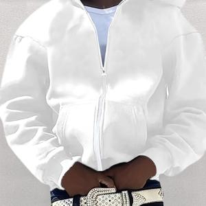 TEMU 남성용 지퍼업 후드 자켓, 편안하고 패셔너블하며 다용도