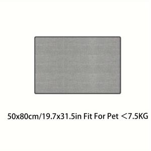 TEMU 대형 고양이 스크래칭 매트, 인조 삼베 미끄럼 방지 보호 소파 패드, 내구성 및 털 빠짐 방지, 고양이에게 이상적 - 반려동물 친화적인 바닥재